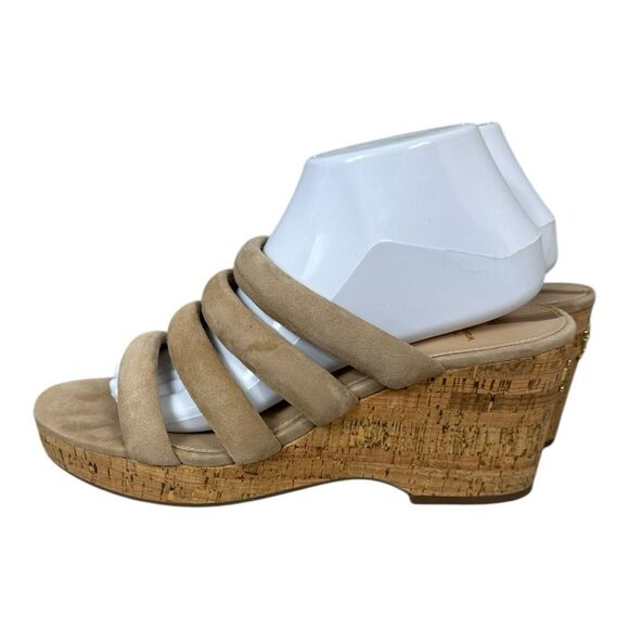 Sam Edelman Women’s Shoes Yuki Suede Espadrille Wedge Sandals Size 9.5 - Picture 4 of 9